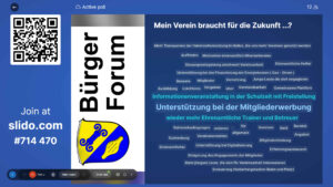 Vereins-Zukunft: Für offene Projektgruppe und E-Mail-Verteiler anmelden