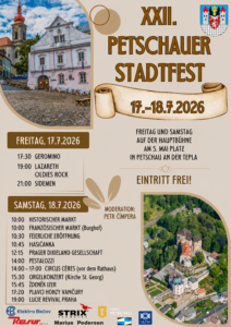 Stadtfest in Petschau vom 17.07.26 – 18.07.26