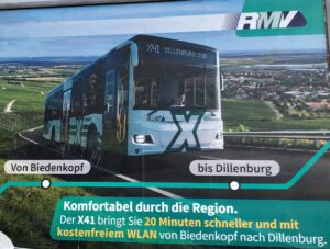 Expressbus X41 hält nun auch in Simmersbach: Stündlich nach Dillenburg und  Biedenkopf